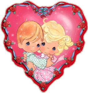 Gif animé coeur enfants